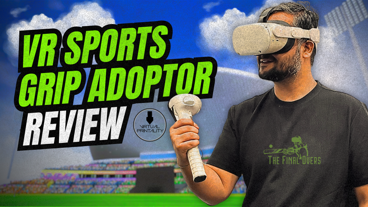 Is VR Sports Grip Adapter a Best VR Cricket Bat?